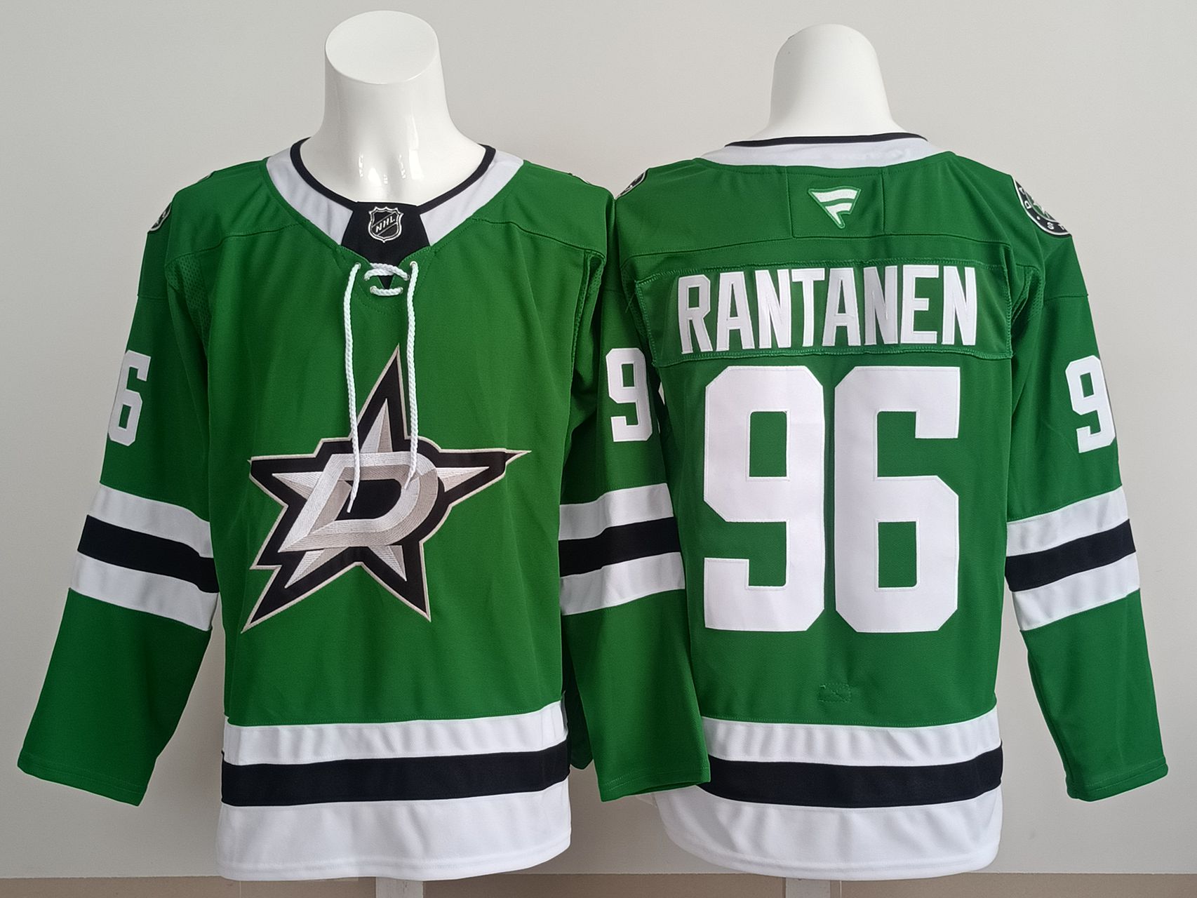 Men 2025 Dallas Stars #96 Rantanen Green NHL Jersey style 01->new york rangers->NHL Jersey
